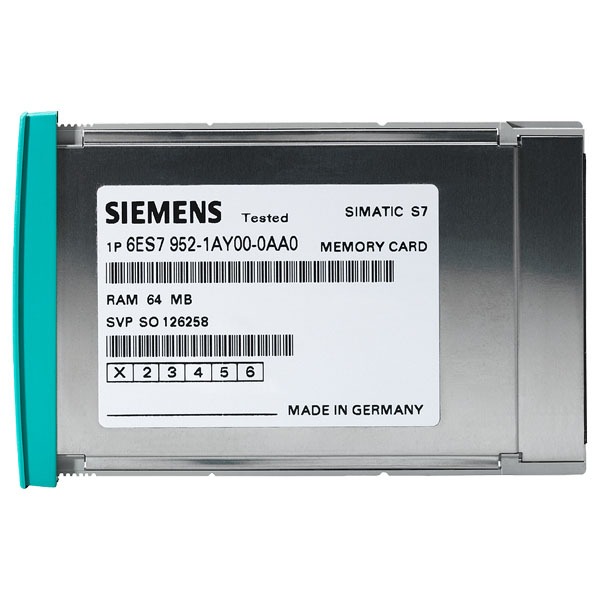 6ES7952-1AL00-0AA0 New Siemens SIMATIC S7 RAM Memory Card